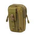 Outdoor Sports Camping Tactical Wallet Male 5.5/6 Inch Waterproof Mobile Phone Bag Wearing a Belt Running Bag.. 