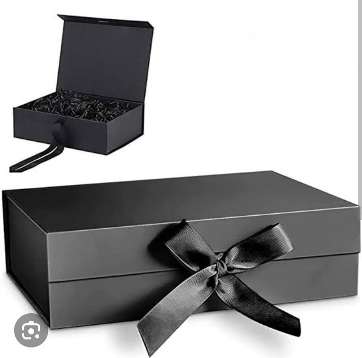 Ribbon Box For Gifting Purpose / 8x8 size / Multicolor are available ...
