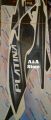 Bajaj platina bike stickers. 