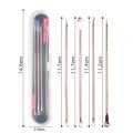 German Ultra-fine No. 5 Cell Pimples Blackhead Clip Tweezers Beauty Face Health Salon Special blackhead remover Acne Needle Tool.