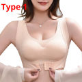 Women Sports Bras For Women Push Up Bra Posture Corrector Bralette Front Closure Female Underwear Cross Back Tops Top Women Bra. 