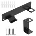 Floor Jack Stand Rack Organizer Wall Mount Car Hydraulic Trolley Jack Stands Holder Garage Tool Organizer Trailer Accessories. 