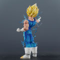 26.5cm Dragon Ball Z Majin Vegeta Anime Action Figure Collectible Statue Decoration Pvc Model Toys.