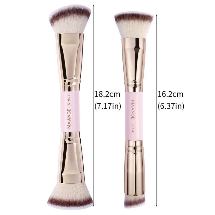 MAANGE%202PCS%20Foundation%20Brush%20Set%20for%20Liquid%20Cream%20Powder%20Contour%20Buffing%20Blending%20Concealer%20Face%20Brush%20Cosmetic%20Makeup%20Tools%20-%20Image%206