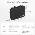All-in-One Storage Bag for Osmo Action 6 Case Holds Camera Charger Battery Base Selfie Stick Portable Accessories Organizer.