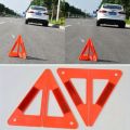 Car Emergency Breakdown Warning Triangle Reflective Safety Hazard Car Tripod Foldable Stop Sign Reflector Cars Stop Sign Stand. 