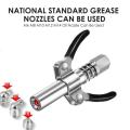 Grease Gun Coupler 10000 PSI NPTI/8 High Pressure Grease Nozzle Oil Pump Car Syringe Lubricant Tip Repair Accessories Lubricant. 