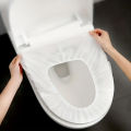 10Pcs Disposable Toilet Seat Covers - Elasticated, Waterproof, and Stain-Resistant Toilet Seat Cover For Home Travel.