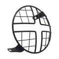 6.5" Motorcycle Headlight Mesh Grill Guard Front Lamp Mesh Grille Cover Protector for Cafe Racer Cruiser Headlight Cover.