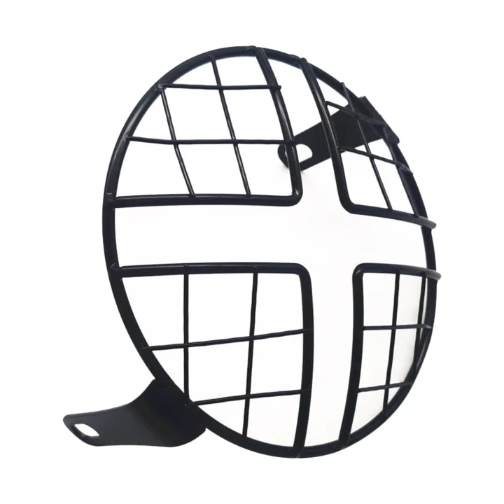 6.5"%20Motorcycle%20Headlight%20Mesh%20Grill%20Guard%20Front%20Lamp%20Mesh%20Grille%20Cover%20Protector%20for%20Cafe%20Racer%20Cruiser%20Headlight%20Cover%20-%20Image%202