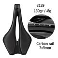 Bicycle Saddle Carbon Rail Ultralight Road/MTB Bike Saddles 245x139mm.