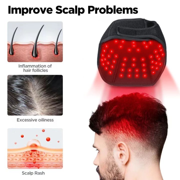 660nm%20850nm%20Near%20Infrared%20LED%20Red%20Light%20Therapy%20Hat%20Device%20for%20Hair%20Growth%20Cap%20Prevant%20Loss%20Head%20Relaxation%20Relief%20Scalp%20-%20Image%202