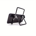 Portable Metal Foldable Adjustable Phone Tablet Stand, Desktop Holder Mount Adjustable Desk Support Flexible Phone Stand.