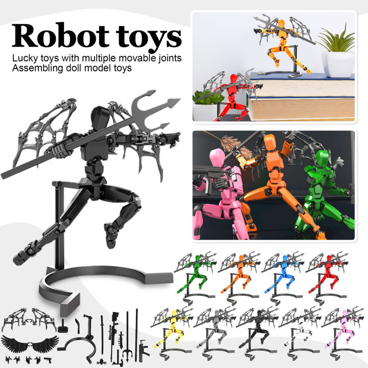 Multi-Jointed%20Movable%20Shapeshift%20Robot%202.0%203D%20Printed%20Mannequin%20Dummy%209%20Action%20Figures%20Toys%20Kids%20Adults%20Parent-children%20Games%20-%20Image%202