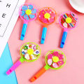 12Pcs 6.5x12.5cm Plastic Color Whistle Pinwheel Game Kids Birthday Party s Back to School s Pinata Filler Giveaway Toys. 