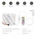 Smart FCOB LED Light Strip With TUYA Wif RGB Controller Kit Pixel Addressable RGBIC Dream Full Color WS2811 Flexible COB Lights. 