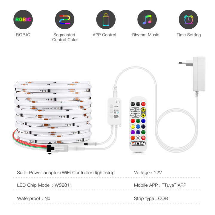 Smart%20Colorful%20COB%20LED%20Stirp%20with%20Tuya%20Controller%2012V%20RGBIC%20APP%20Control%20DIY%20Segmented%20Control%20Color%20Game%20Room%20Night%20Ambinet%20Lamp%20-%20Image%203