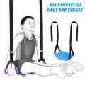 Gymnastics Rings Kid Sport Toy Non-Slip Gym Rings With Swing Adjustable Straps Pull-up Workout Gymnastics Fitness Equipment Toy. 