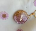 customised resin keychain with different colours and design. 