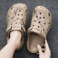 Summer Women's and Men's Clogs Slippers Classic Couple's Garden Shoes Men Fashion Casual Sandals Leisure Slides Big Size 46 47. 