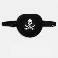Soft Comfortable Pirate Eye Patch With High Elasticity Sponge Single Eye Cover For Halloween And Christmas Pirate-Themed Parties.