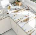 60cm x 200cm Self-Adhesive Marble Sticker Roll – Waterproof PVC Vinyl Sheet for Kitchen, Countertops, Wall & Furniture Decor. 