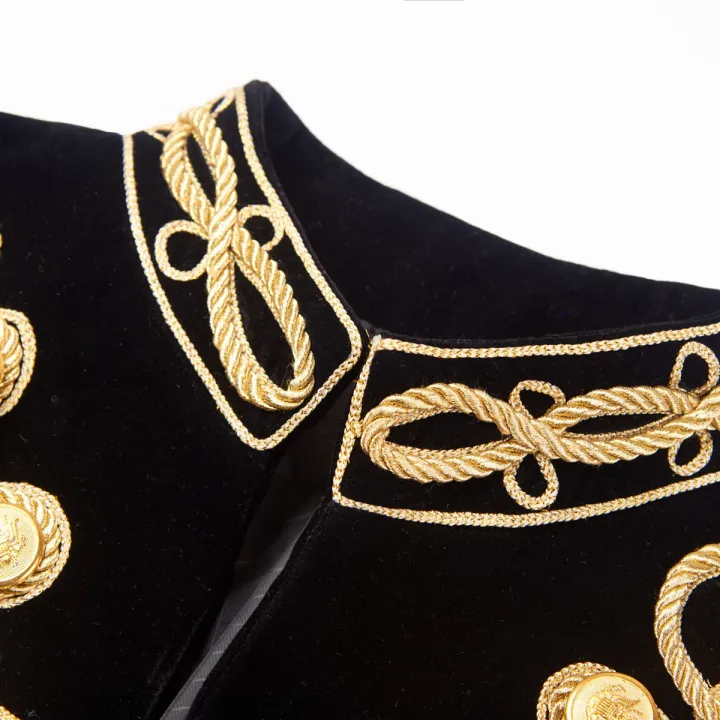 European%20and%20American%20Size%20Rope%20Button%20Three-dimensional%20Men's%20Ball%20Performance%20Court%20Dress%20Noble%20Retro%20Velvet%20Suit%20Blazer%20-%20Image%203