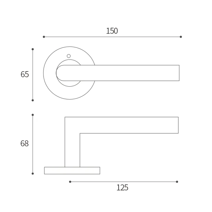 Viladepot%20Privacy%20Door%20Handle%20Polishing%20Handle%20Lever%20Round%20Base%20Bedroom%20Bathroom%20Door%20Lock%20Reversible%20-%20Image%203