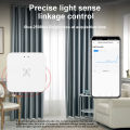 24G Tuya WiFi Zigbee Human Presence Sensor MmWave Radar Detector Luminance/Distance Detection Smart Life Home Automation for Goo. 