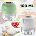 USB Charger line electric chopper garlic blender garlic blender vegetable fruit Chili. 