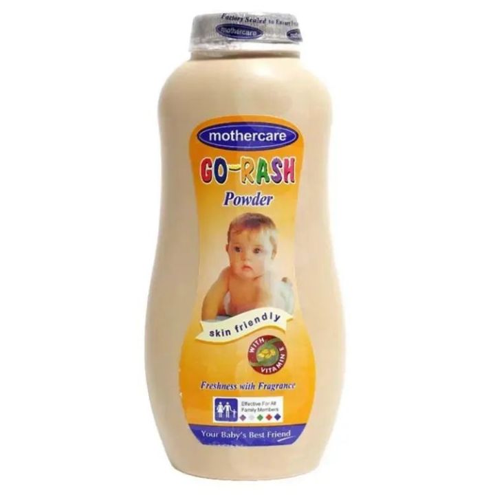 Mothercare Go Rash Powder 150 gm Bottle powder Baby Rash-off Powder