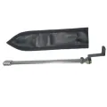 Universal Car Flag Rod with Black Cape and Fander Antenna for Fancy Look. 
