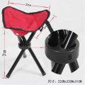 Must-Have Portable Steel Foldable Tripod Stool – Multipurpose For Picnic, Camping, Hiking & Fishing. 