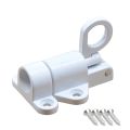 Aluminum Alloy Black/Gray Window Gate Security Pull Ring Spring Bounce Door Bolt Automatic Latch Lock Black Grey Window. 