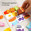 Montessori Toy Wooden jigsaw Puzzle Creative 3D Puzzle for Children's Intelligence Development Ealy Educational Toy For Children. 