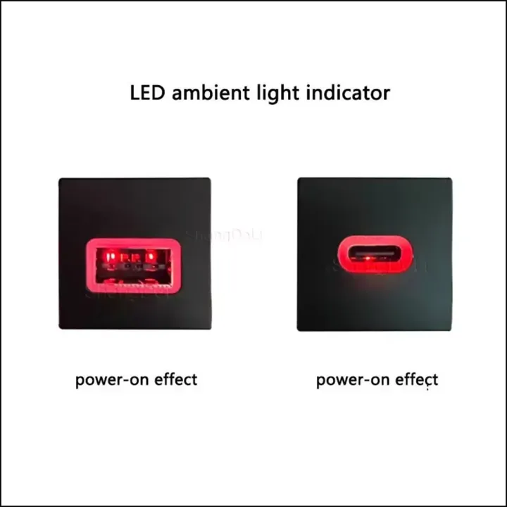 12V%20Red%20LED%20Car%20Socket%20Charger%20Dual%20USB%20PD%20Type%20C%20Port%20Phone%20Chargers%20Power%20Adapter%20For%20VW%20Golf%206%20MK6%20Jetta%205%20MK5%20-%20Image%203