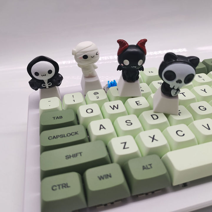 Keyboard%20Keys%20For%20Mechanical%20Keyboard%20Caps%20Accessories%20Kawaii%20Anime%20Cherry%20Mx%20Esc%20Custom%20Artisan%20Diy%20Three-Dimensional%20Keycaps%20-%20Image%203