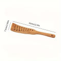 1pc 24-hole Filter Spatula for Stir-frying, Multifunctional Household Wooden Spatula, Pancake Cooking Shovel, Kitchen Gadgets. 