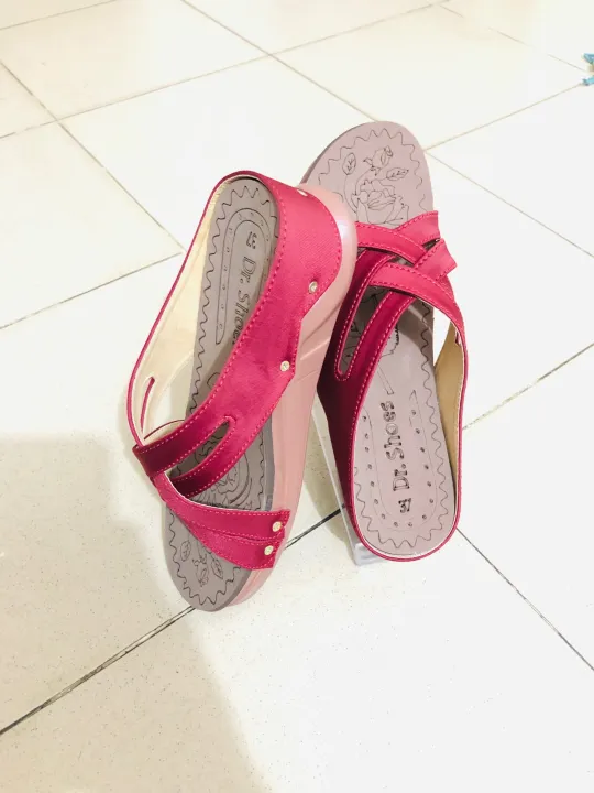 ladies%20red%20colour%20regular%20Beautiful%20design%20stylish%20shoe%20-%20Image%204