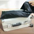 Fillable Travel Neck Pillow Stuff With Clothes Pillowcase Storage Lycra Fabric Waterproof Carry Portable Travel Bag Pillow.