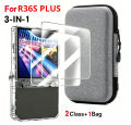 For R36PLUS Carrying Bag EVA Hard Shell Shockproof Storage Case Tempered Glass Protector Silicone Skin Box R36S PLUS. 