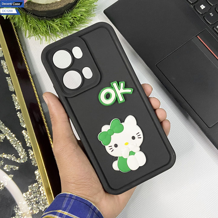 Oppo%20Reno%2013%20Pro%20Cover%20-%20Pink%20-%20Cute%203D%20Cartoon%20Girls%20Soft%20Silicone%20Back%20Cover%20-%20Image%205
