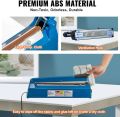 FREE STRIP 8 inch Impulse Sealer 450 Watt Heat Sealing Machine Vacuum Bag Sealer Poly Tubing Plastic Bag Packing Tools Heat Sealer Shrink Plastic. 