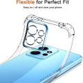 For Xiaomi Redmi Note 12 4G Global Silicone Airbag cover Shockproof Transparent Protective Clear Back Cover TPU Case .
