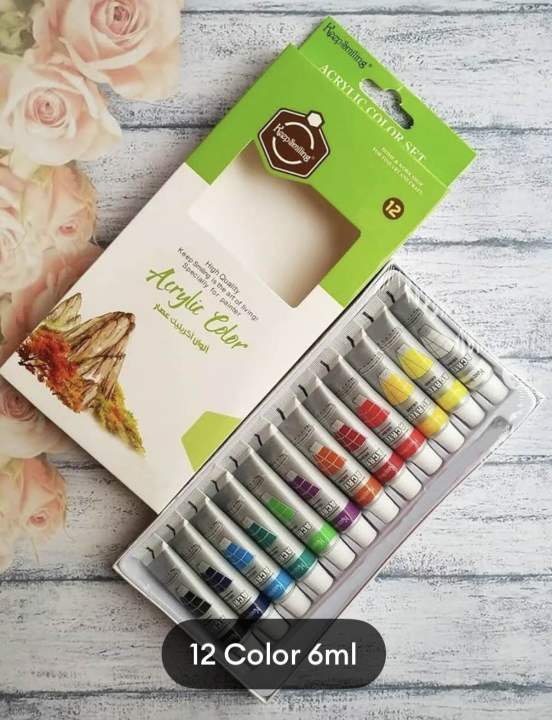 Acrylic%20Color%20Paints,%20Paint%20Tubes,%20Set%20of%2012%20Colours%20KS%20-%20Image%202