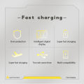 3*18650 Battery Charger Case DIY Power Bank Box Fast Charge 5V 2A Double USB Output Battery Storage Box With LED Night Light.