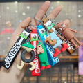 Italian Brainrot Keychain Tralalero Tralala Tung Tung Tung Sahur Ballerina Cappuccino Toy Keychains Bag Pendant Decor Gift. 