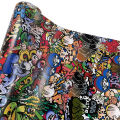 Premium Waterproof Sticker Cartoon Graffiti Vinyl Wrap Film Self Adhesive Decal Sticker Car Motorbike Bicycle Wrapping Foil. 