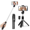 RI Bluetooth Selfie Stick Remote Control 360 Degree Rotation. 