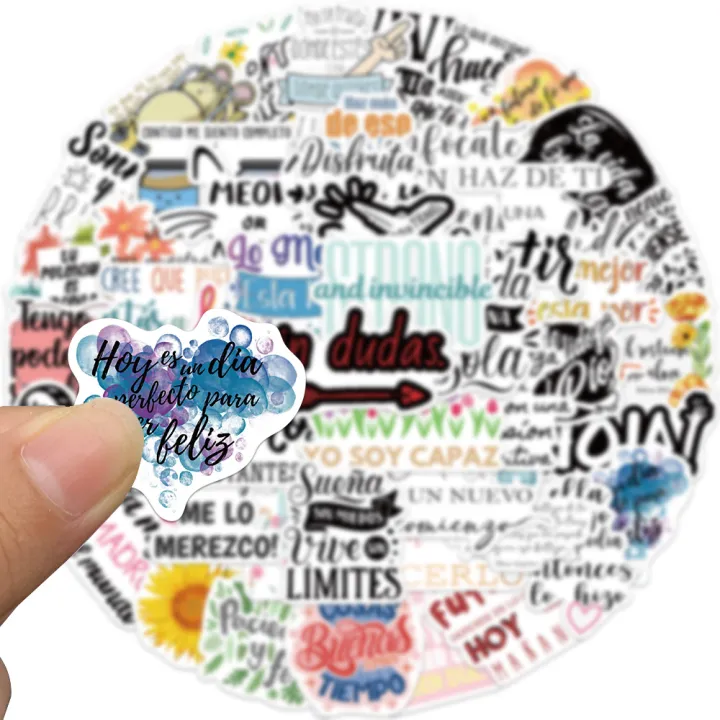 50Pcs%20Spanish%20Inspirational%20Stickers%20Motivational%20Phrases%20Life%20Quotes%20Decals%20DIY%20Laptop%20Study%20Room%20Scrapbooking%20Stickers%20Toy%20-%20Image%204